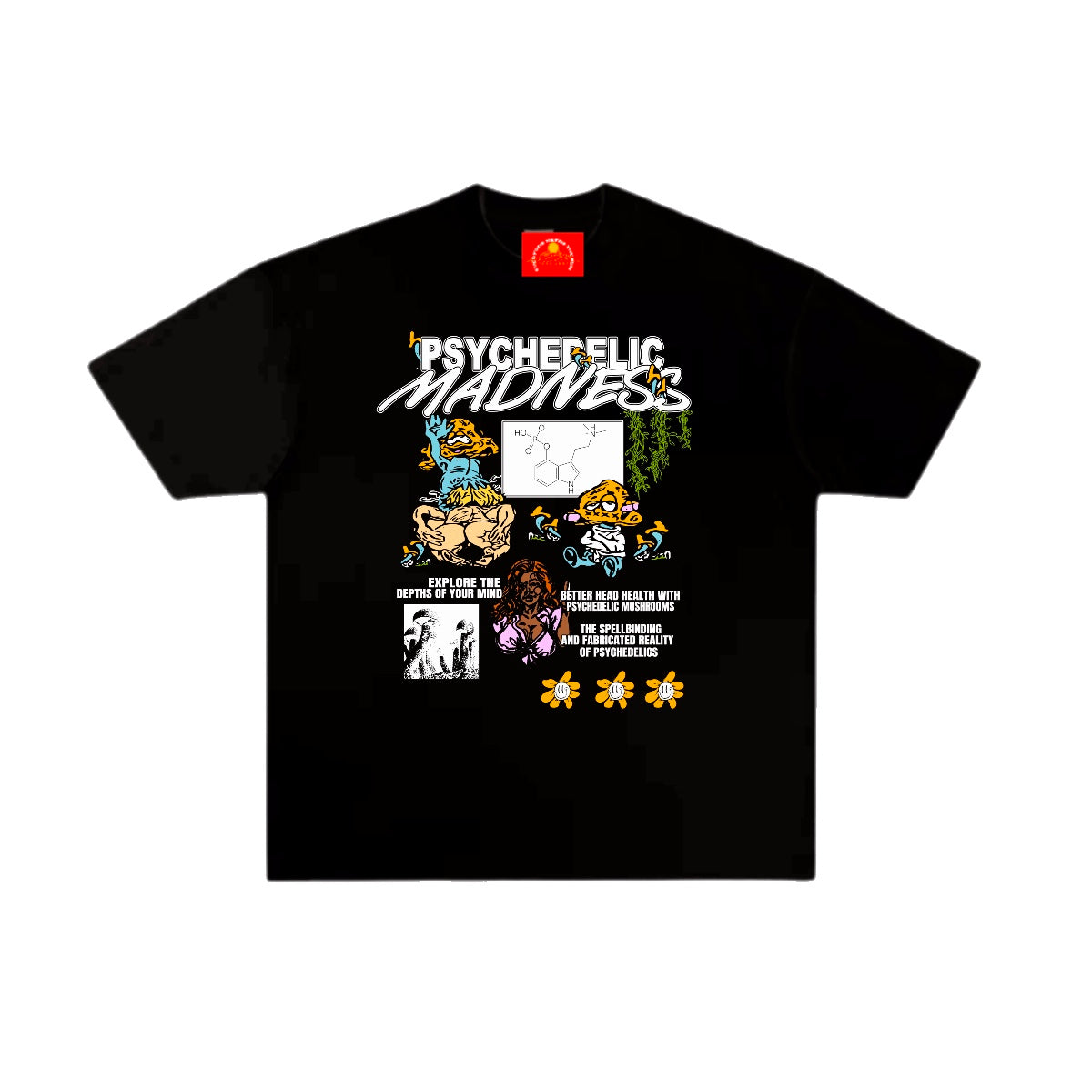 PSYCHEDELIC MADNESS TEE