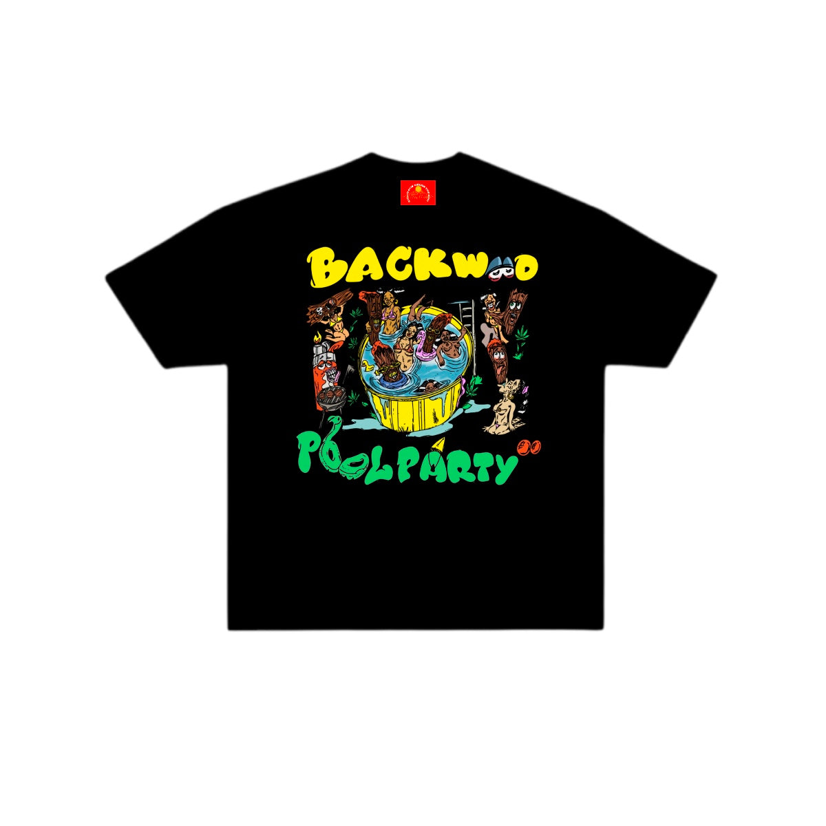 BACKWOOD POOL PARTY TEE