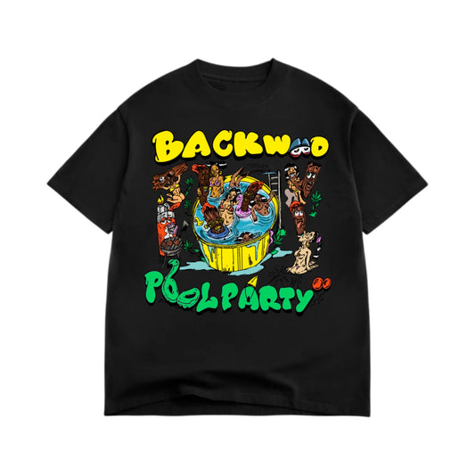 BACKWOOD POOL PARTY TEE