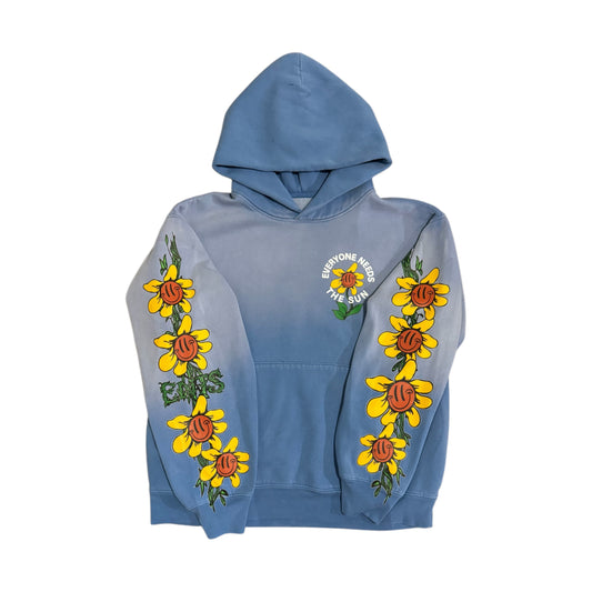LIL FLOWER SKY BLUE HOODIE